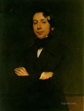  Charles Painting - Charles de Remusat 1845 life size Hippolyte Delaroche